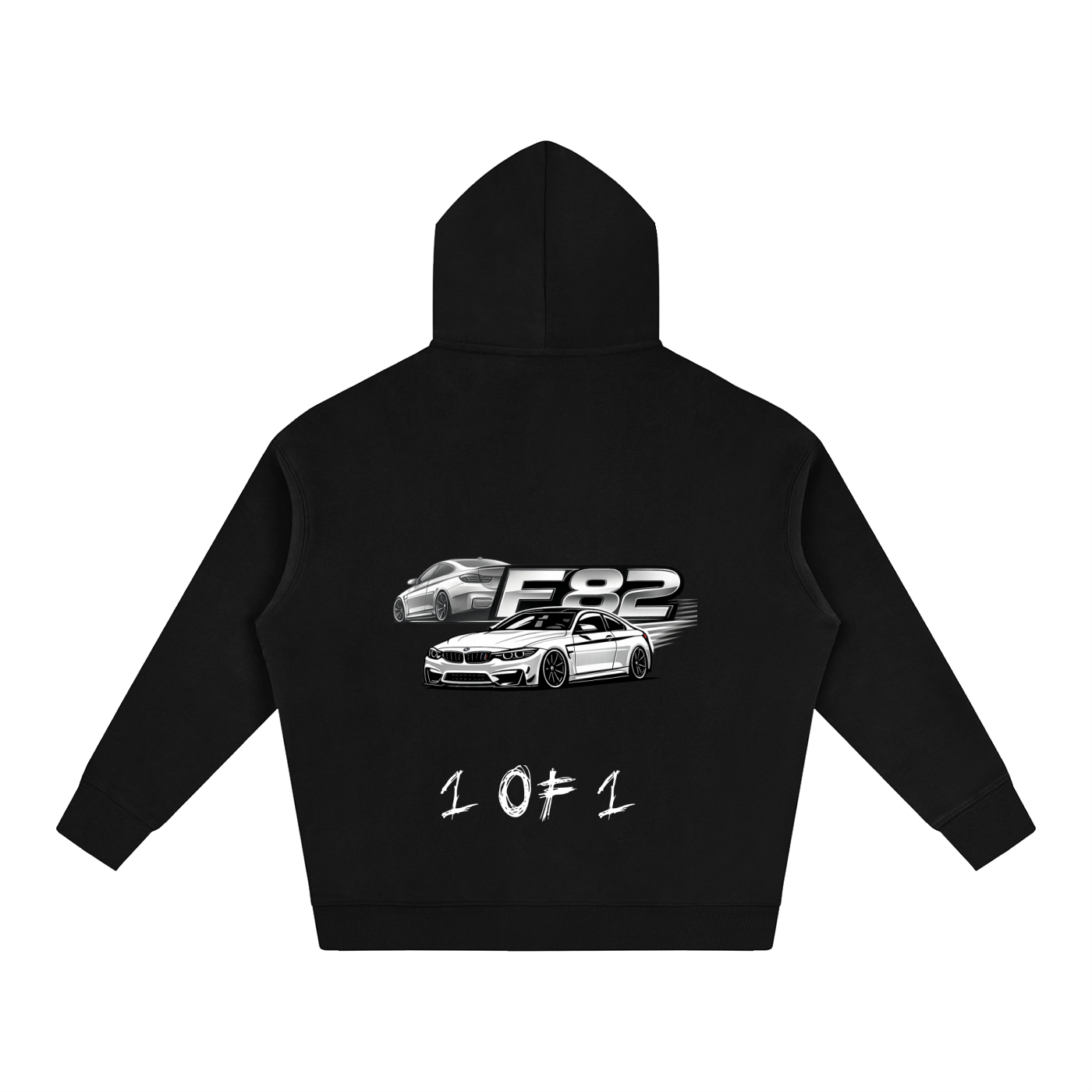 1 OF 1 F82 Oversize Fleeced Hoodie