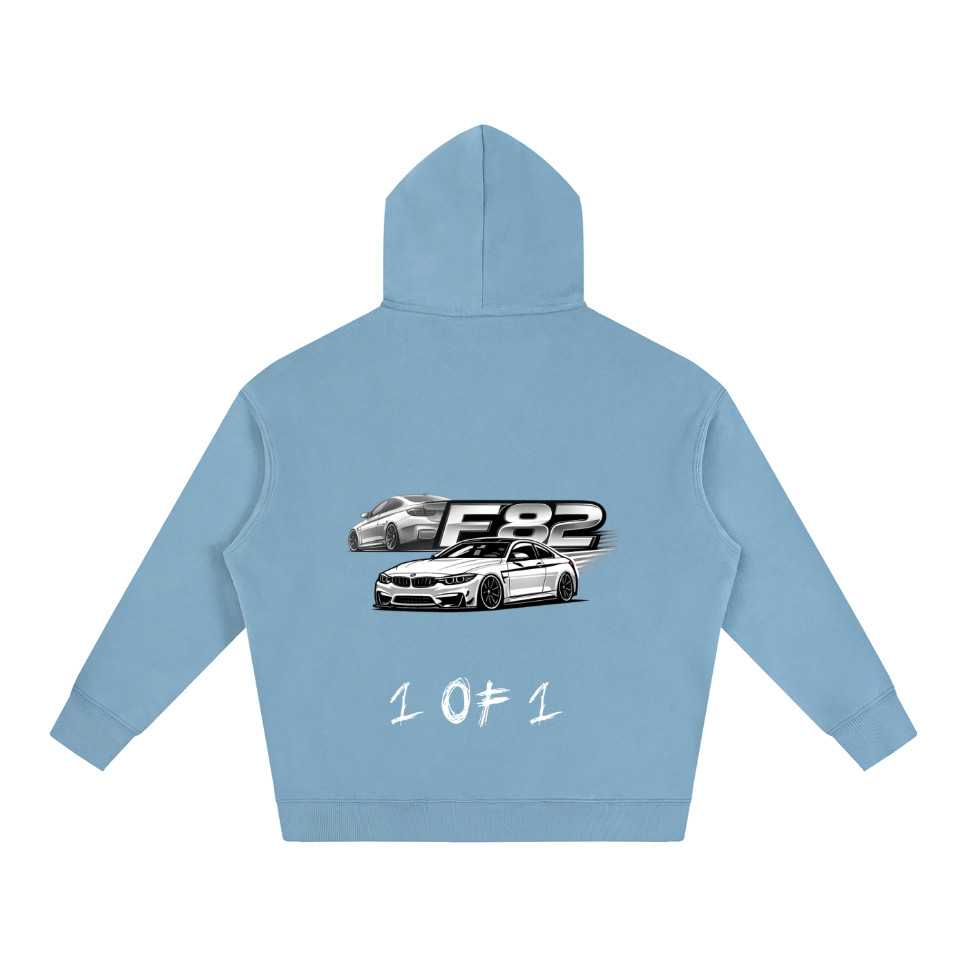 1 OF 1 F82 Oversize Fleeced Hoodie