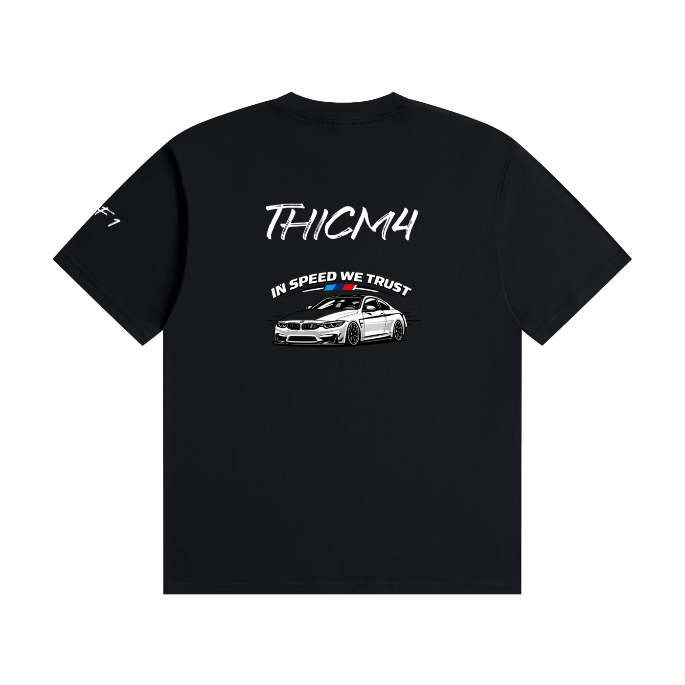 "In Speed We Trust" Seamless Cotton T-Shirt