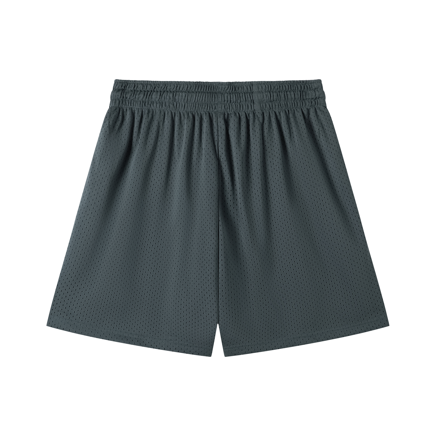 "In Speed We Trust" Mesh Drawstring Shorts