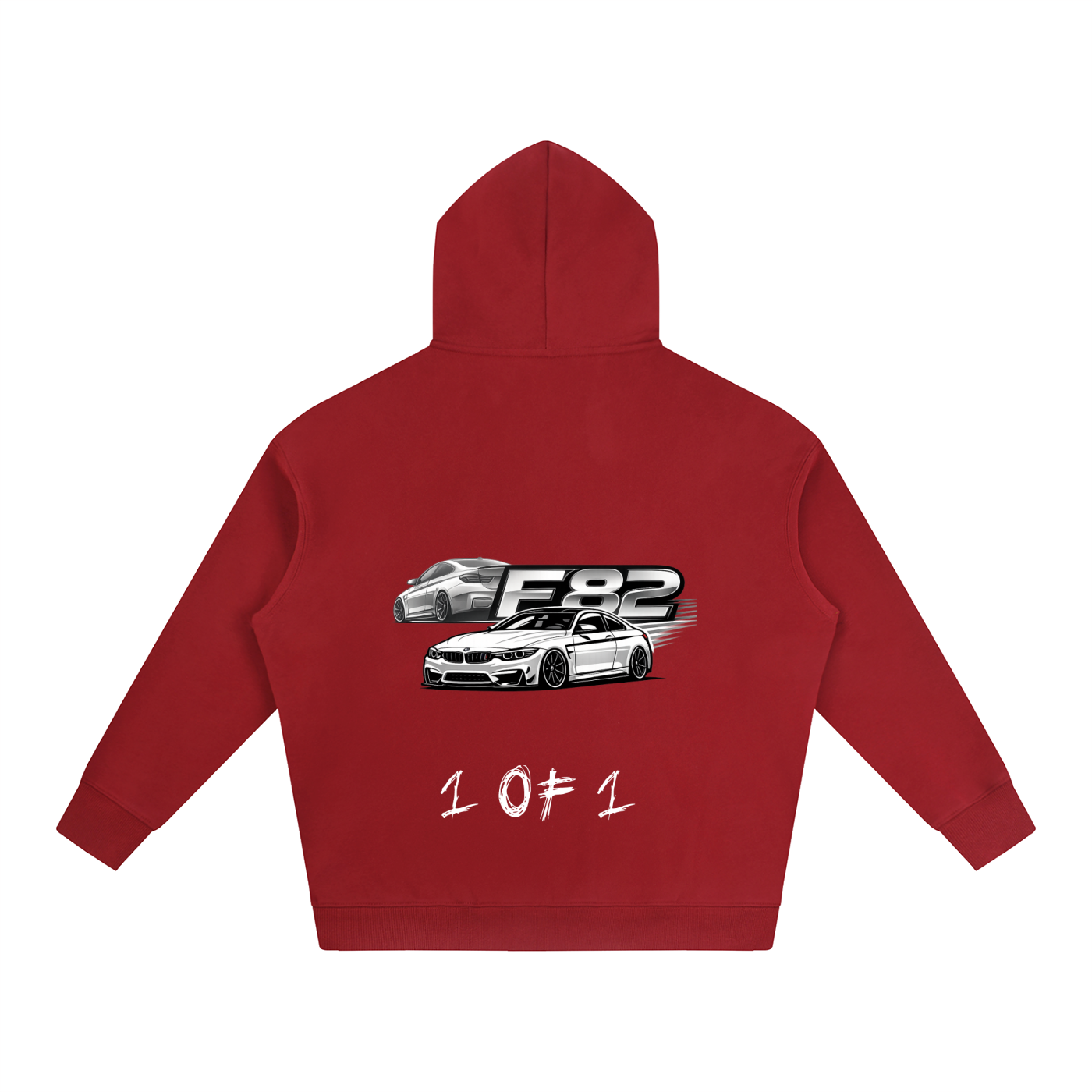 1 OF 1 F82 Oversize Fleeced Hoodie