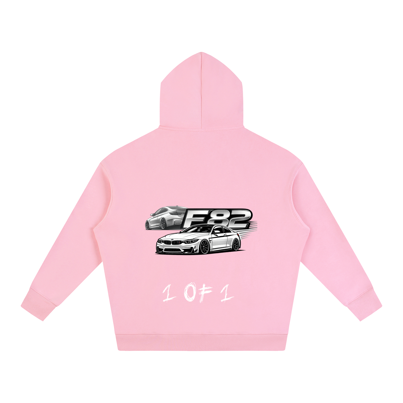 1 OF 1 F82 Oversize Fleeced Hoodie